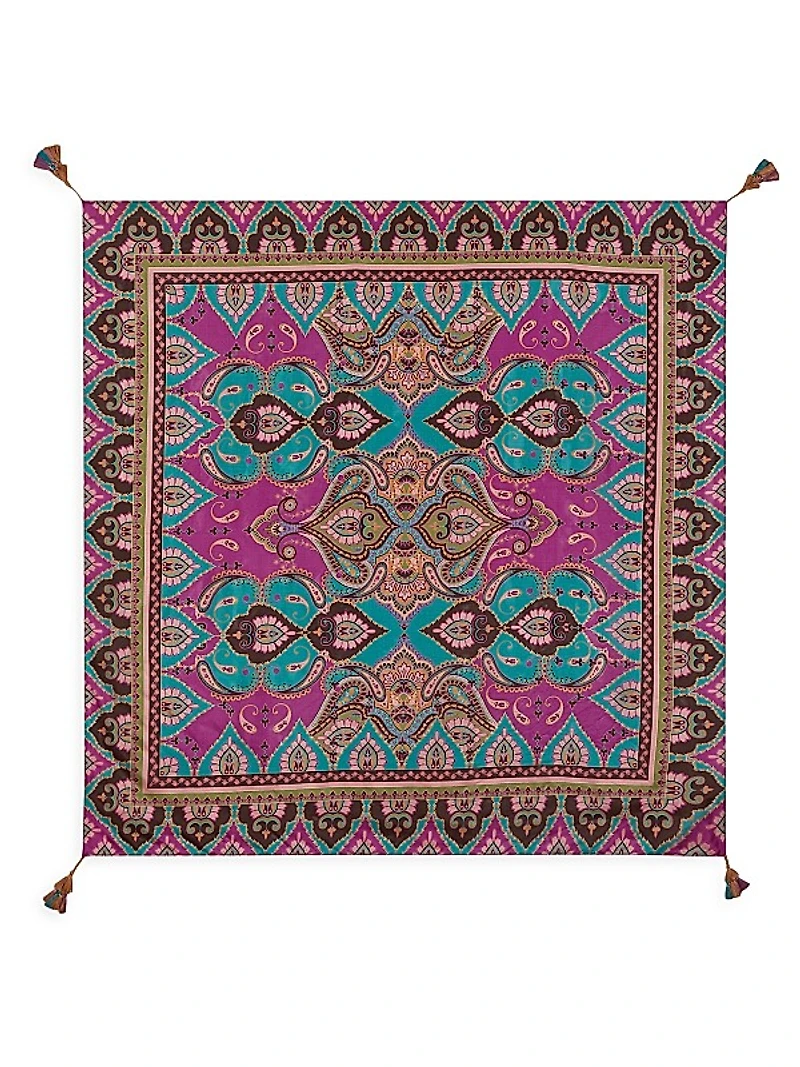 Argus Silk Foulard Scarf