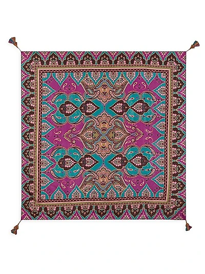 Argus Silk Foulard Scarf