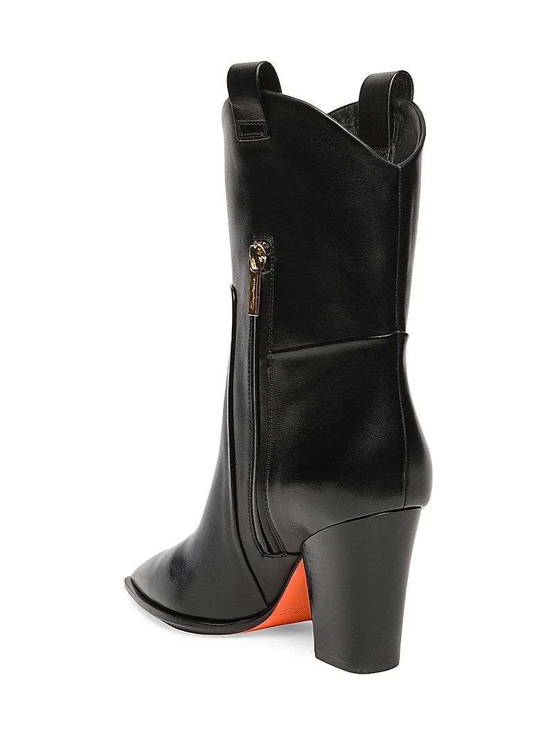 Sharla 85MM Leather Boots