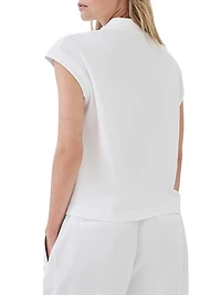 Techno Cotton Piqué Polo Shirt with Logo
