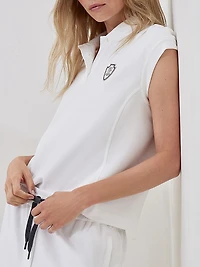 Techno Cotton Piqué Polo Shirt with Logo