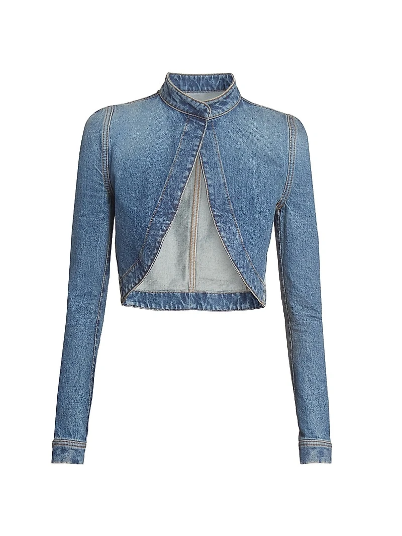 Denim Crop Jacket