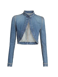 Denim Crop Jacket