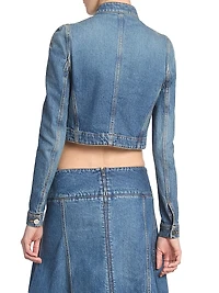Denim Crop Jacket