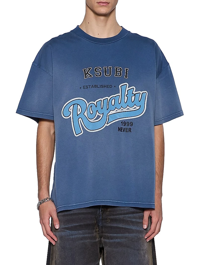 Neo Nostalgia Champions Logo Cotton T-Shirt