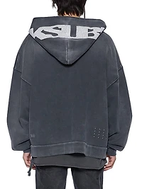 Neo Nostalgia Logo Cotton Hoodie