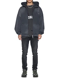 Neo Nostalgia Logo Cotton Hoodie