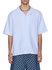 Neo Nostalgia Caring Striped Cotton Shirt