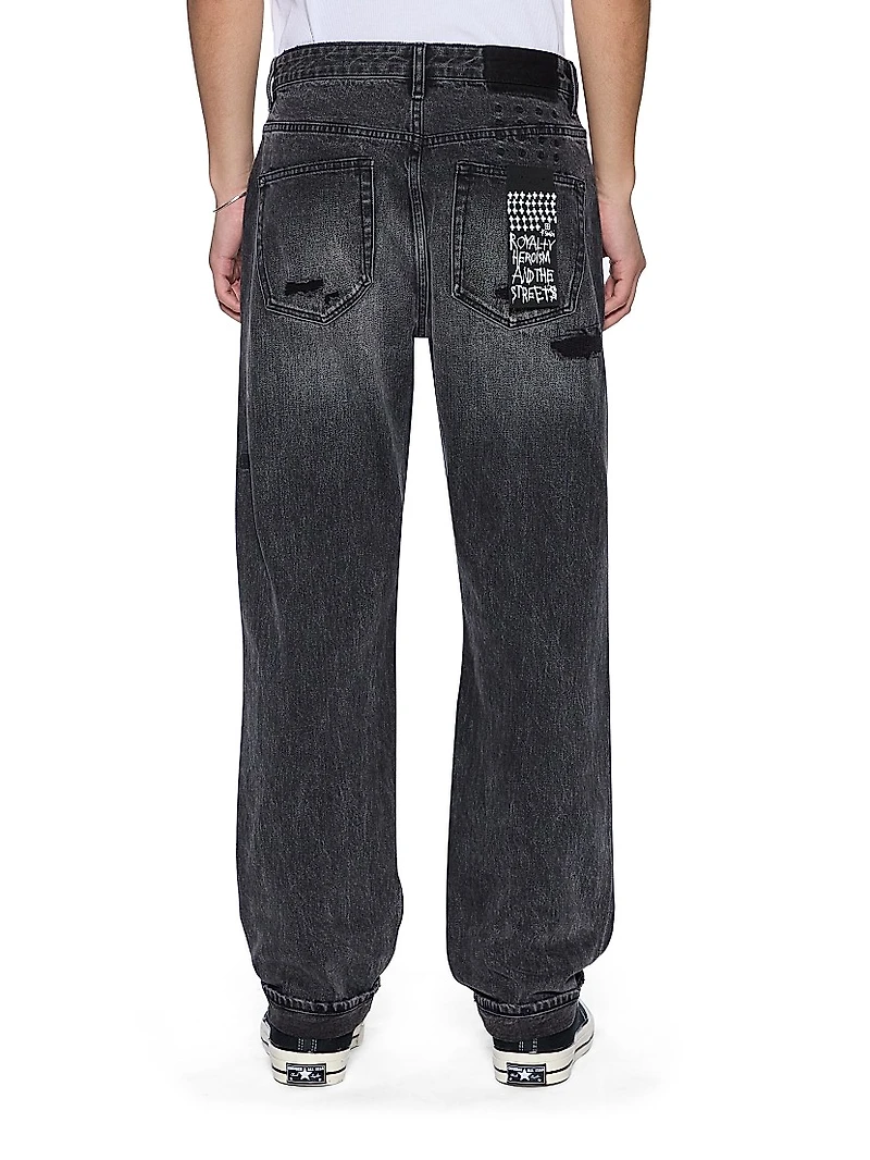 Neo Nostalgia Hazlow Distressed Jeans