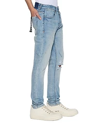 Neo Nostalgia Van Winkle Distressed Skinny Jeans