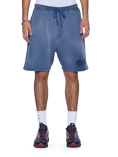 Neo Nostalgia Logo Cotton Track Shorts