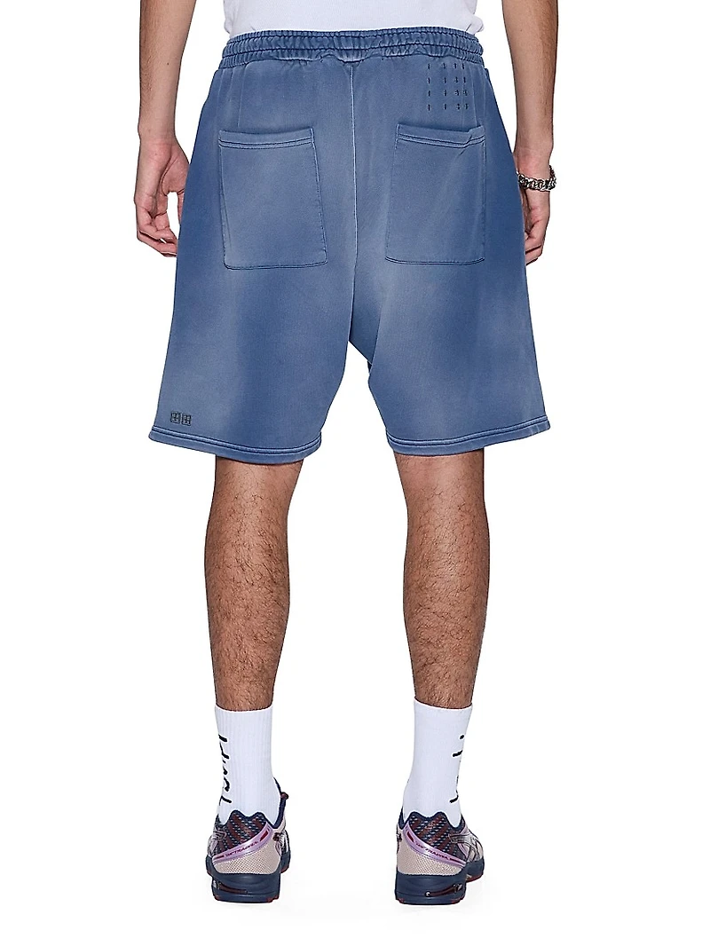 Neo Nostalgia Logo Cotton Track Shorts