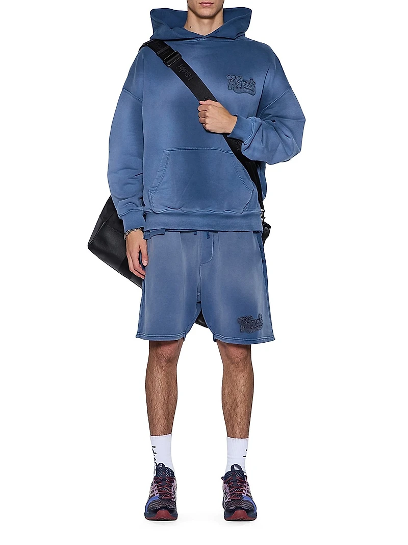Neo Nostalgia Logo Cotton Track Shorts