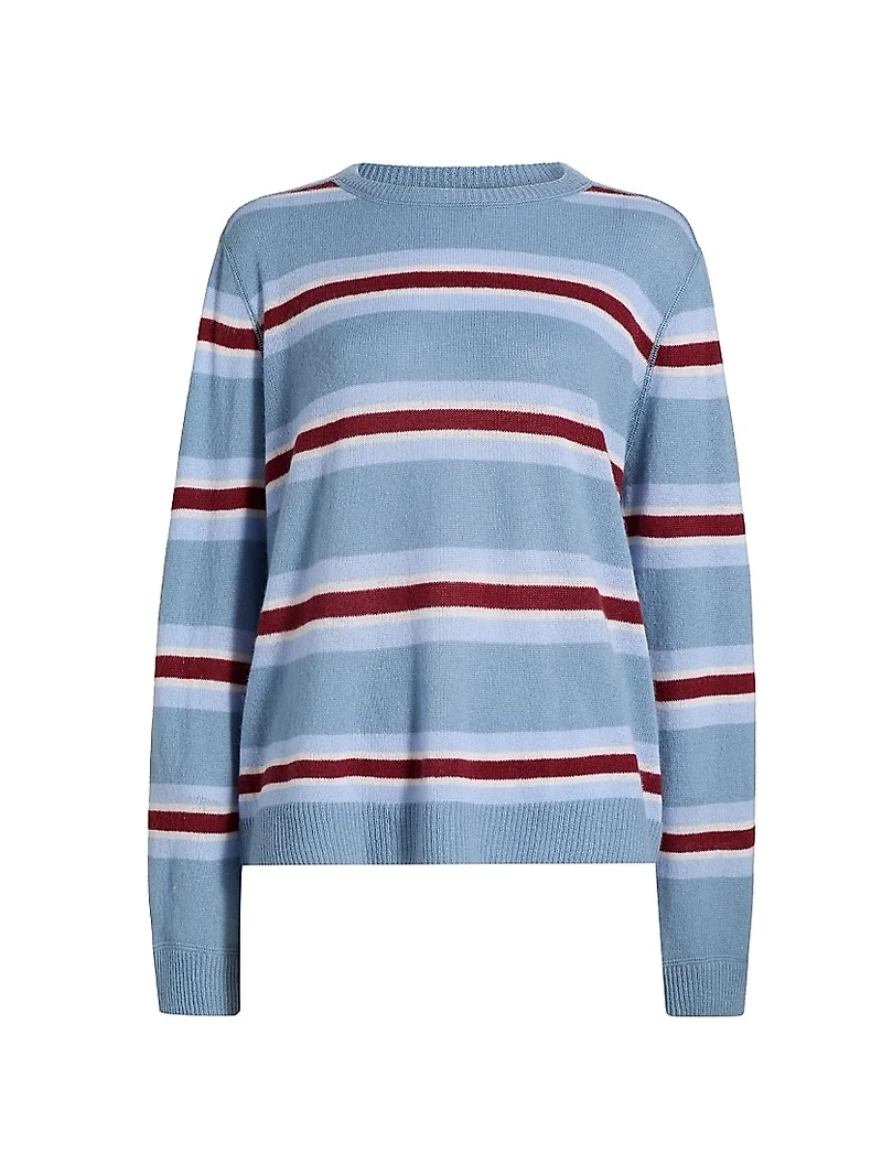 Boyfriend Striped Cashmere Sweater