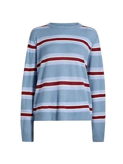 Boyfriend Striped Cashmere Sweater
