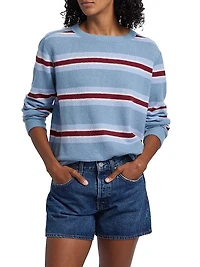 Boyfriend Striped Cashmere Sweater