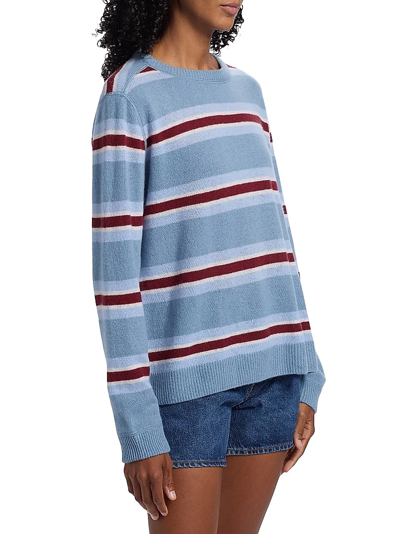 Boyfriend Striped Cashmere Sweater