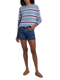 Boyfriend Striped Cashmere Sweater