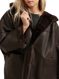 Reversible Shearling Coat