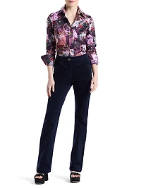 Priscilla Collage-Inspired Print Shirt