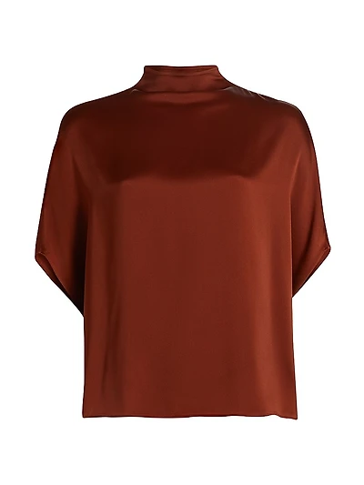 Satin Cape T-Shirt