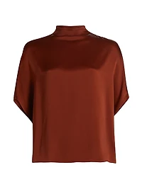 Satin Cape T-Shirt