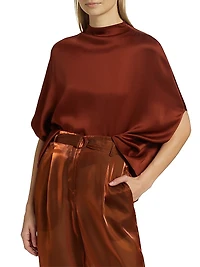 Satin Cape T-Shirt