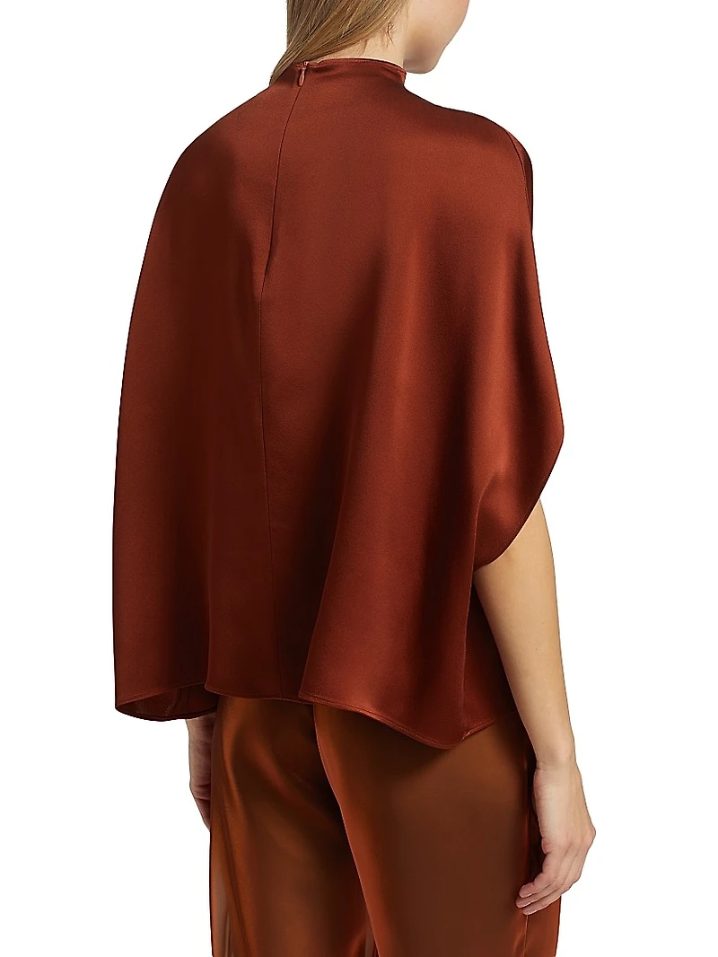 Satin Cape T-Shirt
