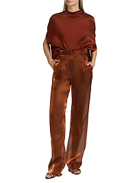 Satin Cape T-Shirt