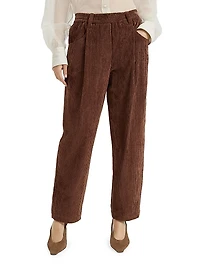 Comfort Cotton Corduroy Baggy Trousers