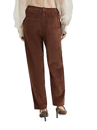 Comfort Cotton Corduroy Baggy Trousers
