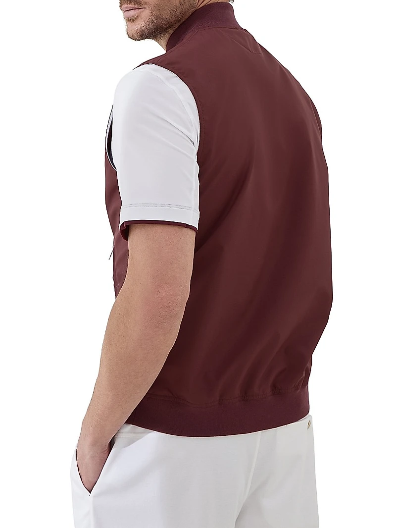 Nylon Vest with Logo