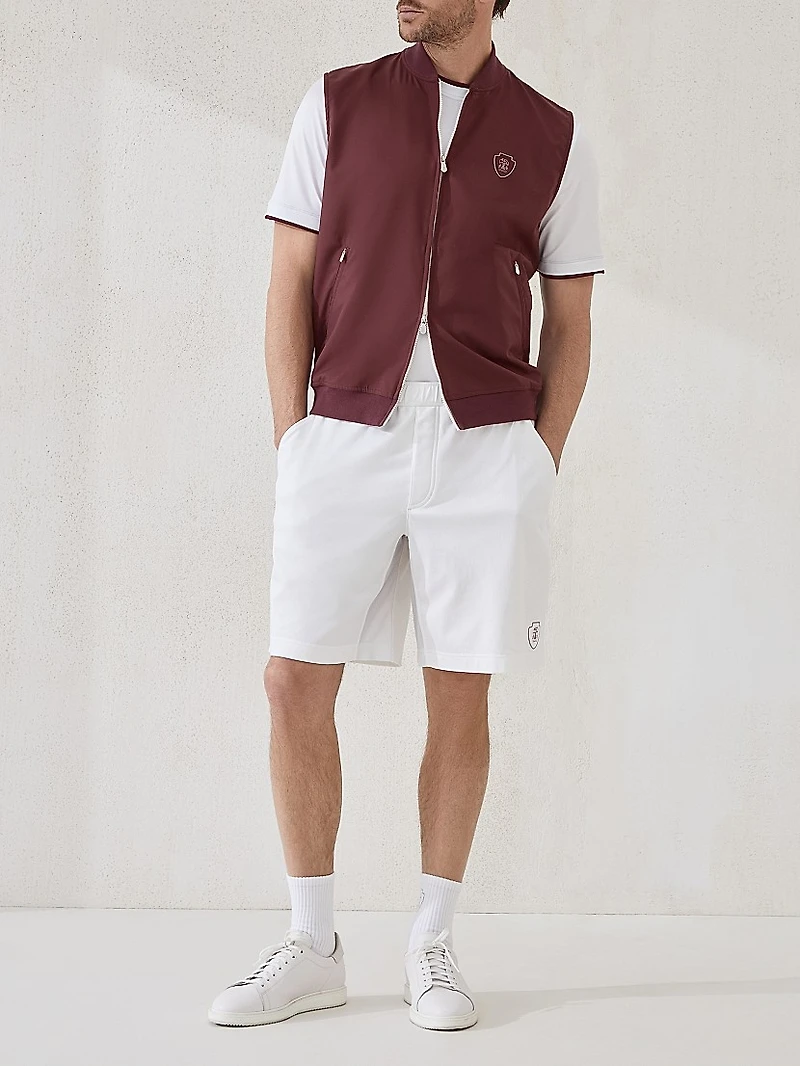 Nylon Vest with Logo