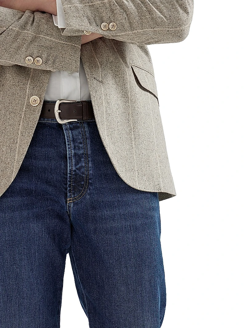 Comfort Denim Slim Fit Five Pocket Jeans
