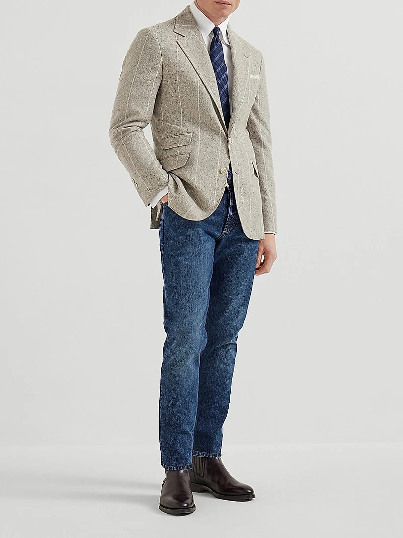 Comfort Denim Slim Fit Five Pocket Jeans
