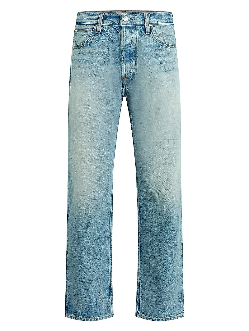 Rylan Washed Straight-Leg Jeans