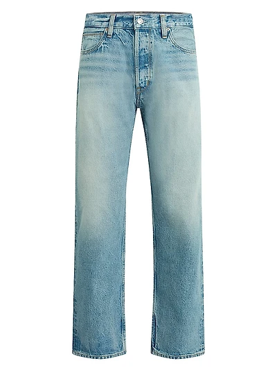 Rylan Washed Straight-Leg Jeans