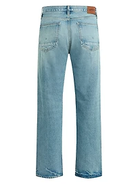 Rylan Washed Straight-Leg Jeans
