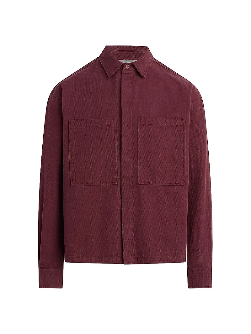 Denim Relaxed Overshirt