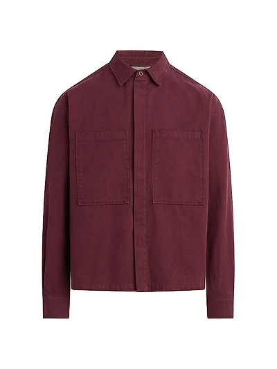 Denim Relaxed Overshirt