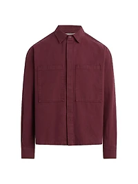 Denim Relaxed Overshirt