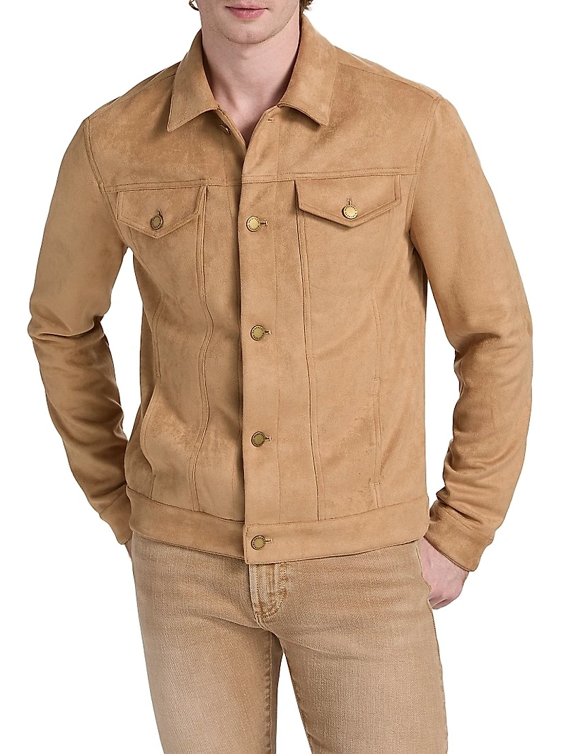 Dean Faux Suede Jacket