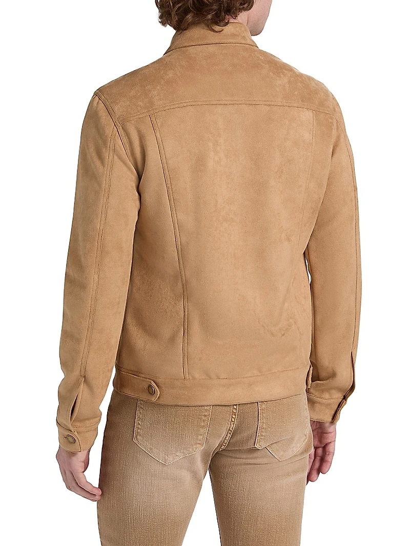 Dean Faux Suede Jacket