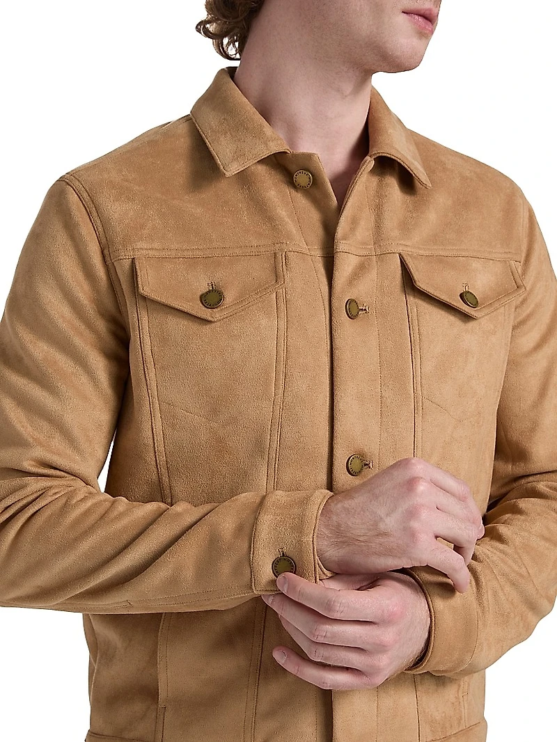 Dean Faux Suede Jacket