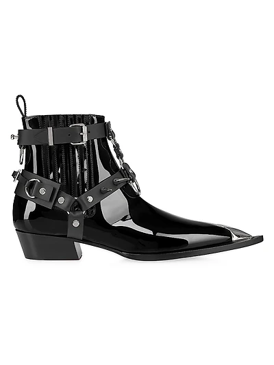Chesteviss Patent Leather Boots