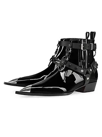 Chesteviss Patent Leather Boots