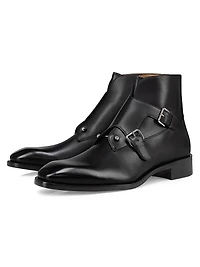 Chambelimonk Leather Boots