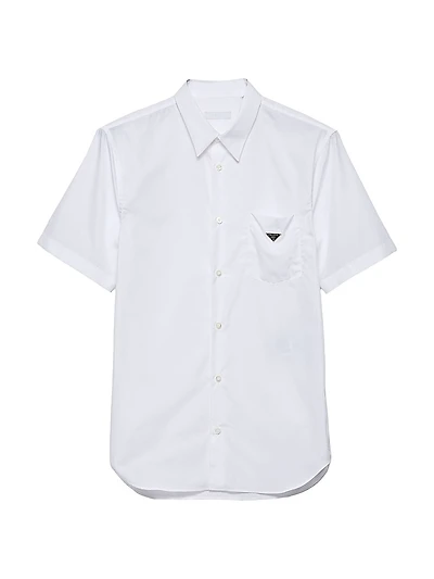 Short-Sleeve Cotton Shirt