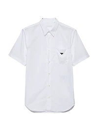Short-Sleeve Cotton Shirt