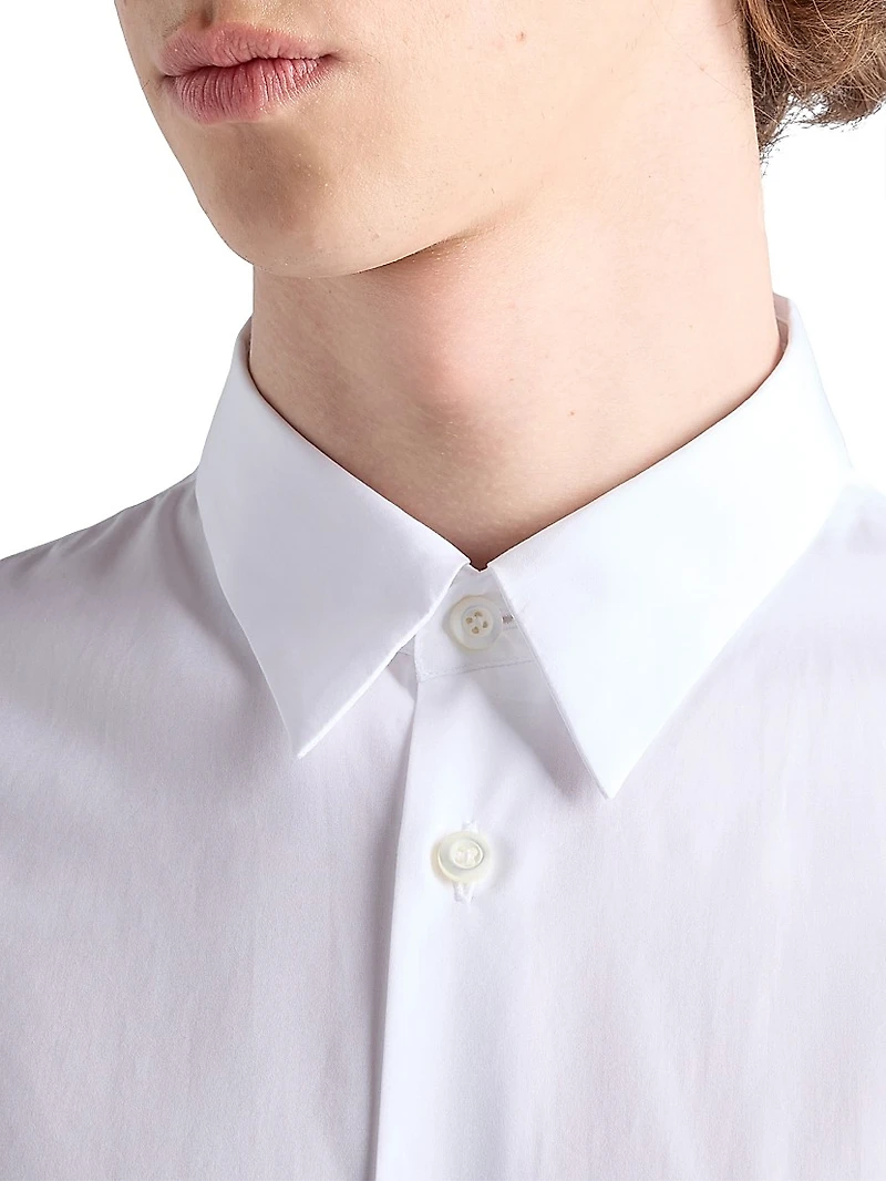 Short-Sleeve Cotton Shirt